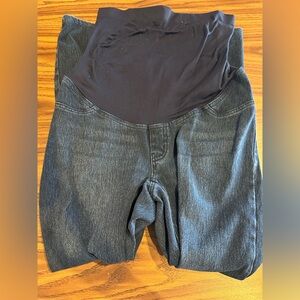 SPANX Dark Blue Maternity Jeggings
